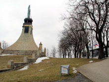 Památník Mohyla míru.  Austerlitz.  Jižní Morava