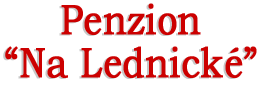 Penzion Na Lednické. Ubytování v apartmánech. Hlohovec, Jižní Morava, Česká republika. 